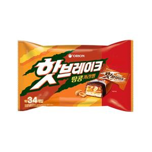 [오리온] 핫브레이크땅콩카라멜미니_455G